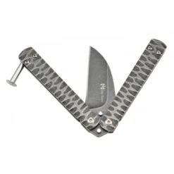 Couteau Papillon Max Knives P42 Acier Stonewash -Couteaux Soldes Magasin couteau papillon max knives p42 acier stonewash 4