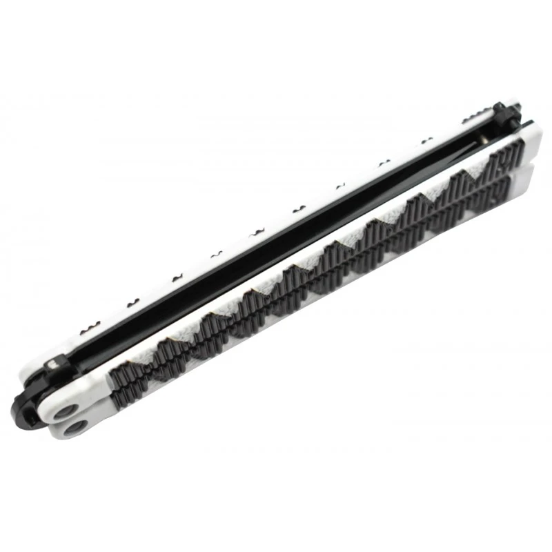 Couteau Papillon Max Knives P46B 3Cr13 Aluminium Blanc/noir 5 Couteau Papillon Max Knives P46B 3Cr13 Aluminium Blanc/noir – Image 5
