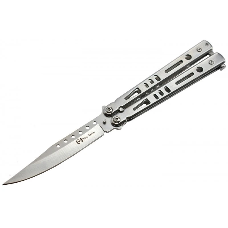 Couteau Papillon Max Knives P52S 3Cr13 Acier Silver 1 Couteau Papillon Max Knives P52S 3Cr13 Acier Silver
