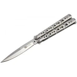 Couteau Papillon Max Knives P53S 3Cr13 Acier Silver