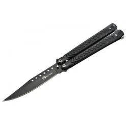Couteau Papillon Max Knives P54B 3Cr13 Acier Noir