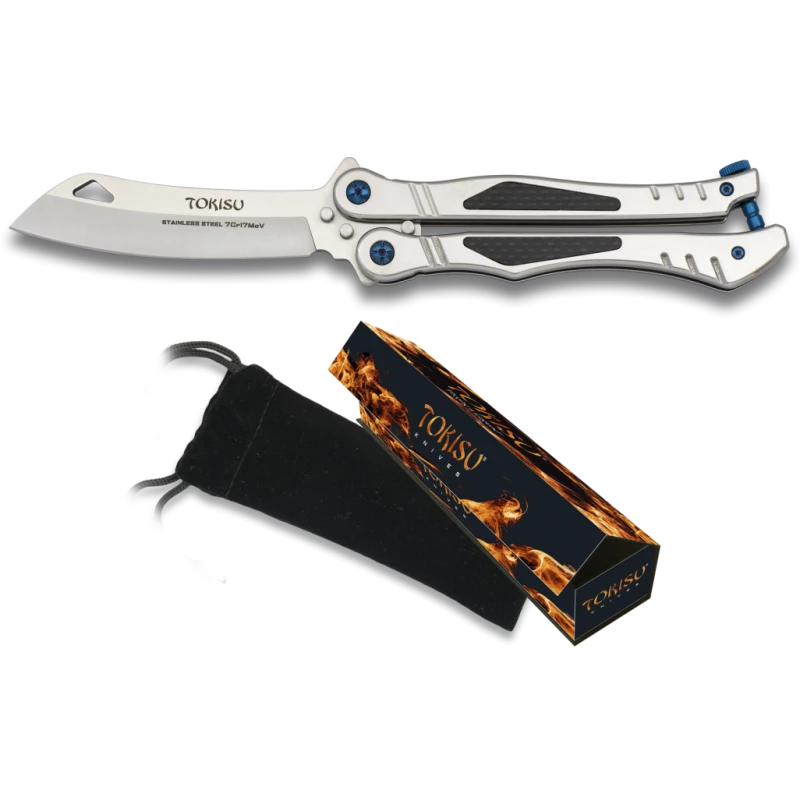 Couteau Papillon Tokisu 02173 Lame 10cm 1 Couteau Papillon Tokisu 02173 Lame 10cm