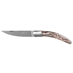Couteau Pliant Stylver Bois De Cerf Guillochage à La Main - Goyon Chazeau