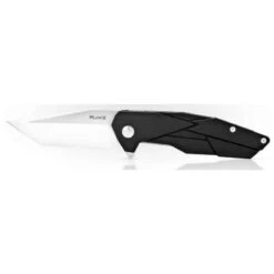 Couteau Ruike P138B Lame Tanto 14C28N Manche G10 Noir