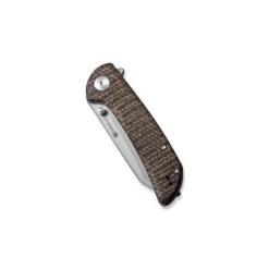 Couteau Sencut Fritch Micarta Marron Stonewashed -Couteaux Soldes Magasin couteau sencut fritch micarta marron stonewashed 4