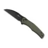 Couteau Sencut Watauga Micarta Vert Foncé Blackwash