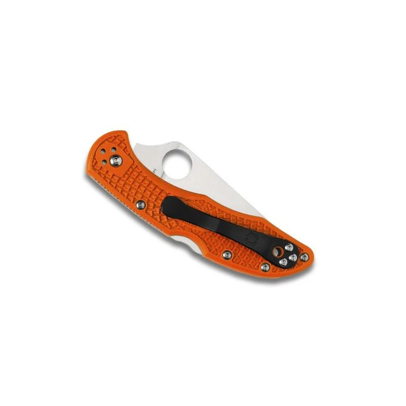 Couteau Spyderco Delica 4 Orange C11FPOR 2 Couteau Spyderco Delica 4 Orange C11FPOR – Image 2