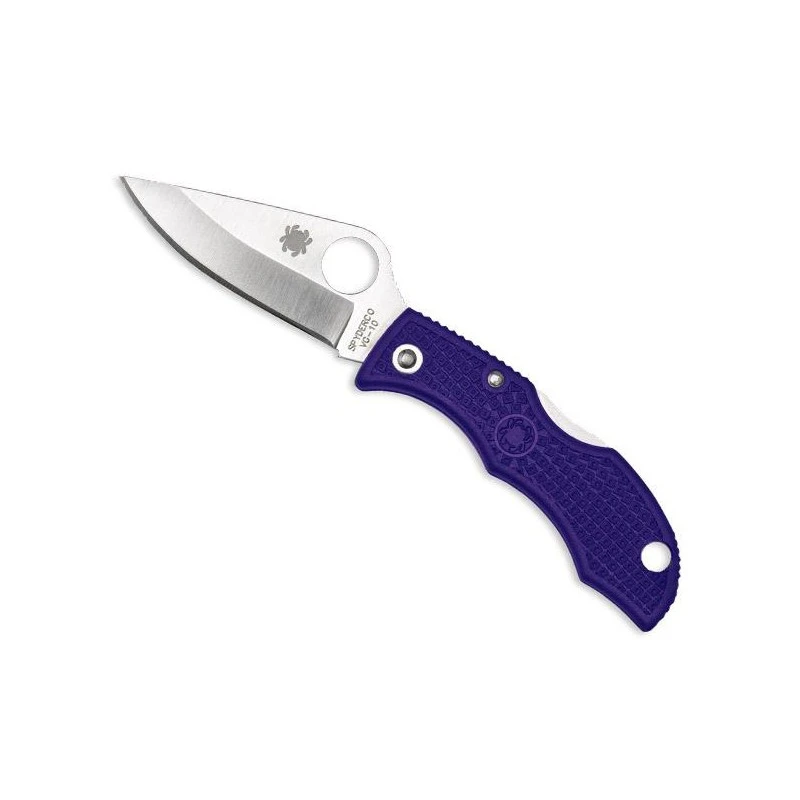 Couteau Spyderco Ladybug 3 Violet 1 Couteau Spyderco Ladybug 3 Violet