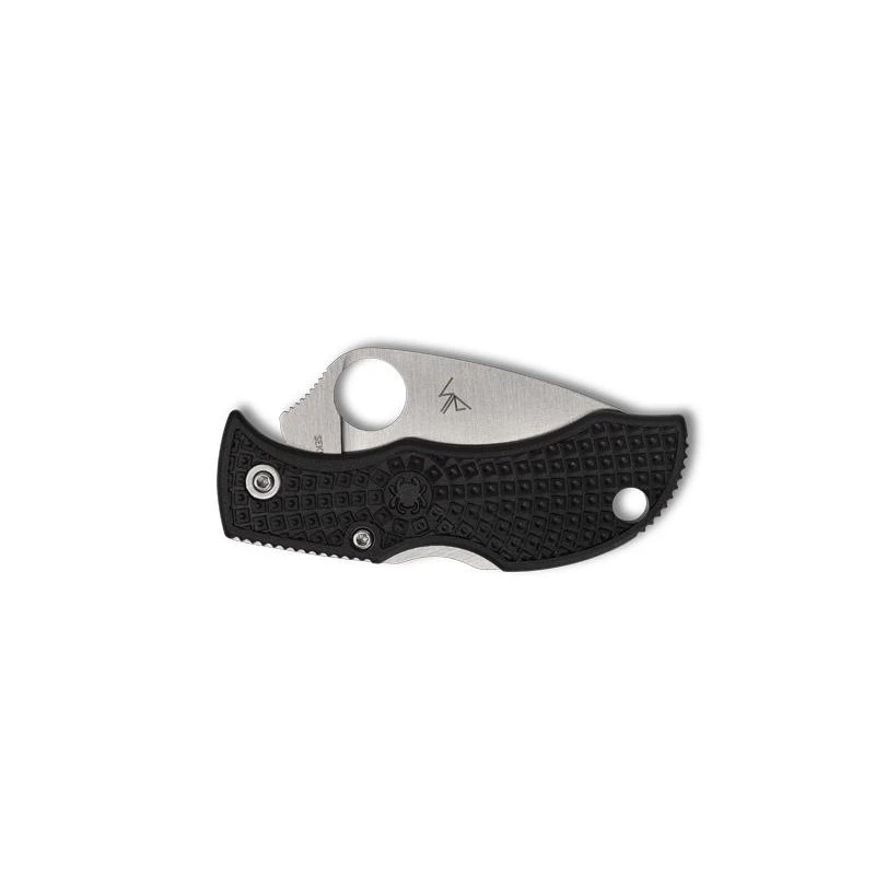 Couteau Spyderco Manbug Lightweight Leaf Noir 2 Couteau Spyderco Manbug Lightweight Leaf Noir – Image 2