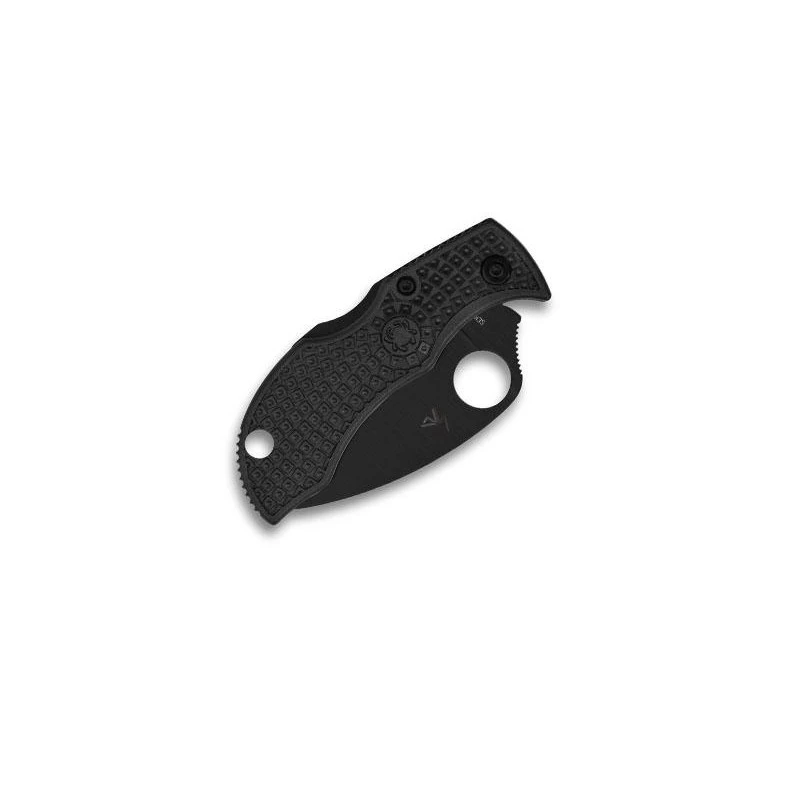 Couteau Spyderco Manbug Wharncliffe Tout Noir 2 Couteau Spyderco Manbug Wharncliffe Tout Noir – Image 2