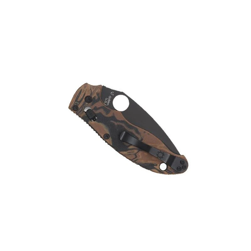 Couteau Spyderco Manix 2 G10 Camo 2 Couteau Spyderco Manix 2 G10 Camo – Image 2