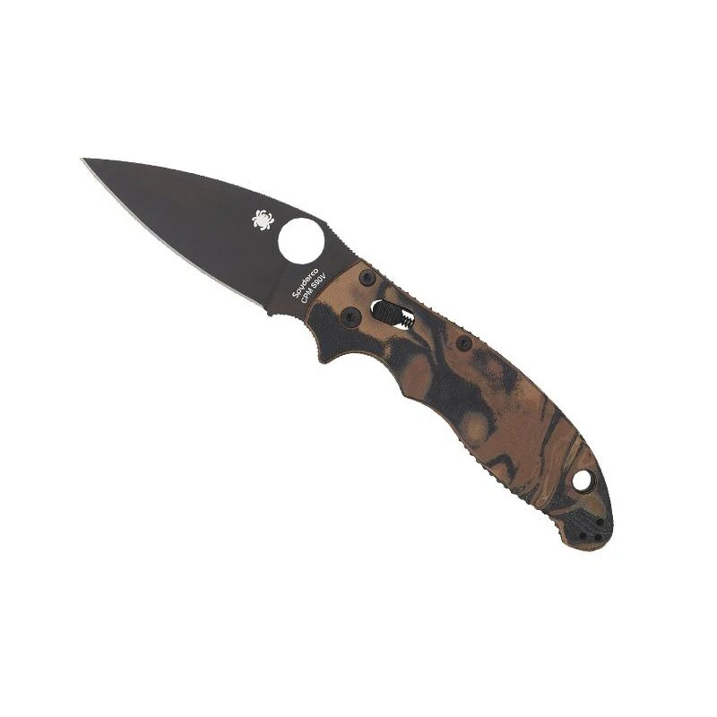 Couteau Spyderco Manix 2 G10 Camo 1 Couteau Spyderco Manix 2 G10 Camo