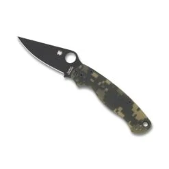 Couteau Spyderco Para Military 2 Camo Lame Noire