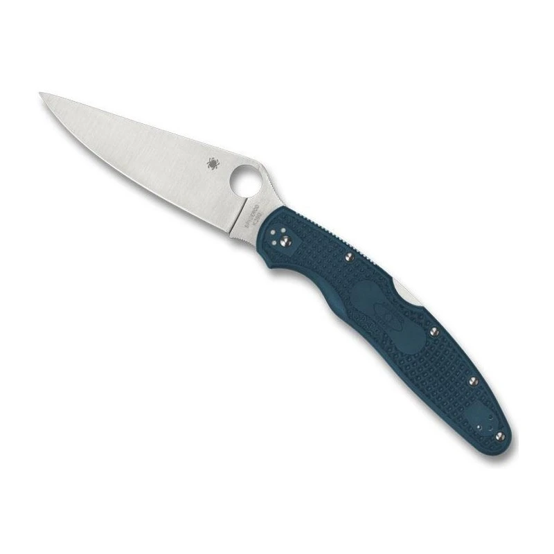 Couteau Spyderco Police 4 K390 Bleu 1 Couteau Spyderco Police 4 K390 Bleu