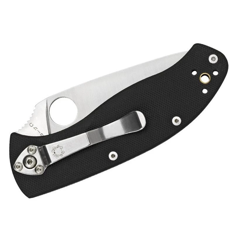 Couteau Spyderco Tenacious à Dents C122GS 2 Couteau Spyderco Tenacious à Dents C122GS – Image 2