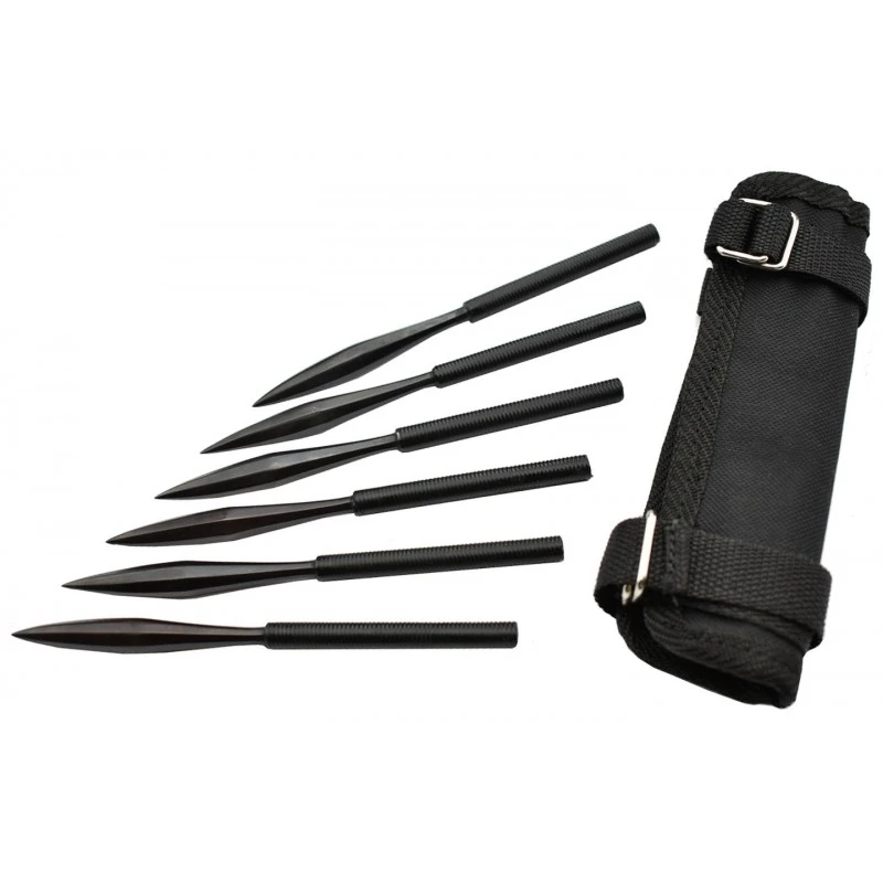 Lot De 6 Shurikens Forgés Paul Chen 1 Lot De 6 Shurikens Forgés Paul Chen