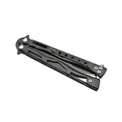 Max Knives P38B - Couteau Papillon Acier Inox Noir -Couteaux Soldes Magasin max knives p38b couteau papillon acier inox noir 2