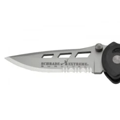 Schrade SCHAS - Couteau Ouverture Assistée Lame Mixte 5 Schrade SCHAS - Couteau Ouverture Assistée Lame Mixte -Couteaux Soldes Magasin schrade schas couteau ouverture assistee lame mixte 2