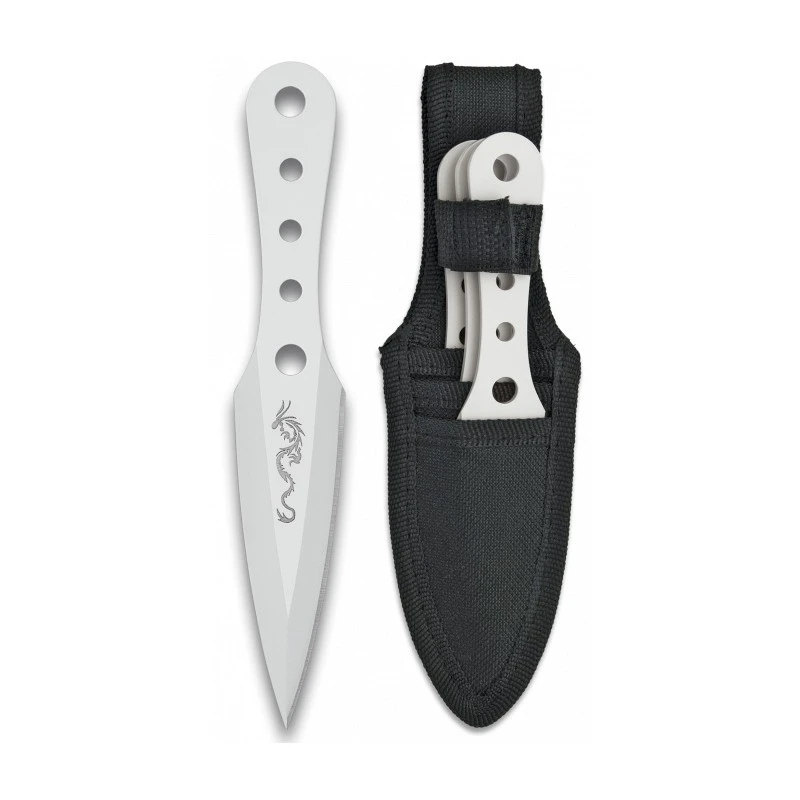 Set De 3 Couteaux à Lancer Dragon Albainox 31967 1 Set De 3 Couteaux à Lancer Dragon Albainox 31967